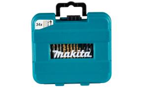 Kit/Conjunto de Brocas e Soquetes 34 Peças Makita